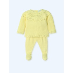 Conjunto bebe hilo 2 piezas limonata Mac Ilusion