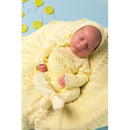 Conjunto bebe hilo 2 piezas limonata Mac Ilusion