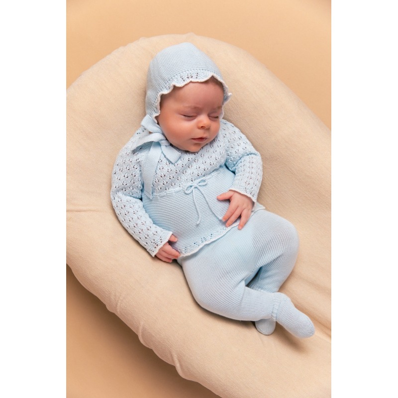 Conjunto bebe hilo 3 piezas Serenity Mac Ilusion