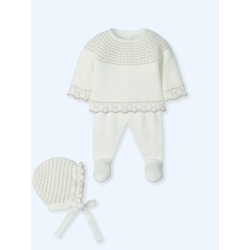 Conjunto hilo bebe 3 piezas...