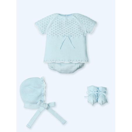 Conjunto corto bebe 4 piezas Serenity Mac Ilusion