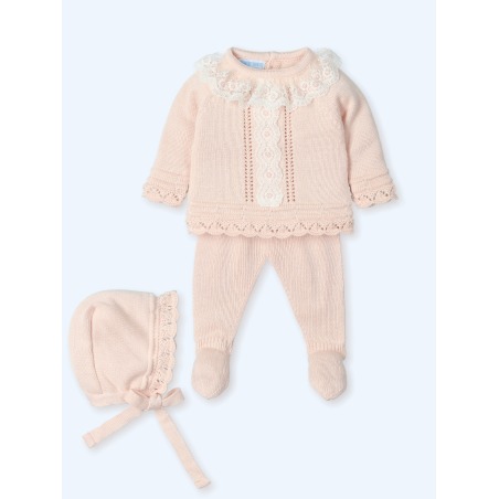 Conjunto bebe hilo 3 piezas Miami Tul Mac Ilusion