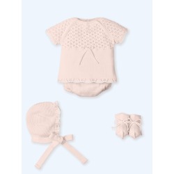 Conjunto bebe corto 4...