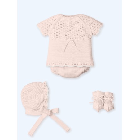 Conjunto bebe corto 4 piezas Serenity Mac Ilusion