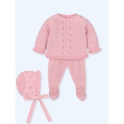 Conjunto hilo bebe 3 piezas...