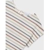 Top crochet rayas chica mayoral