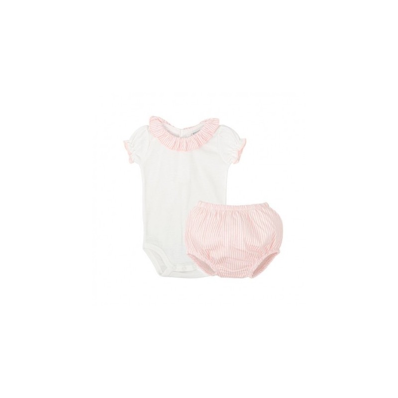 Conjunto body+ranita bebe niña mirada Babidu