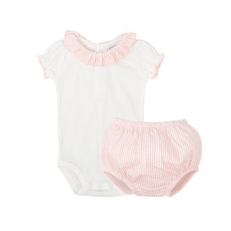 Conjunto body+ranita bebe niña mirada Babidu