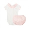 Conjunto body+ranita bebe niña mirada Babidu