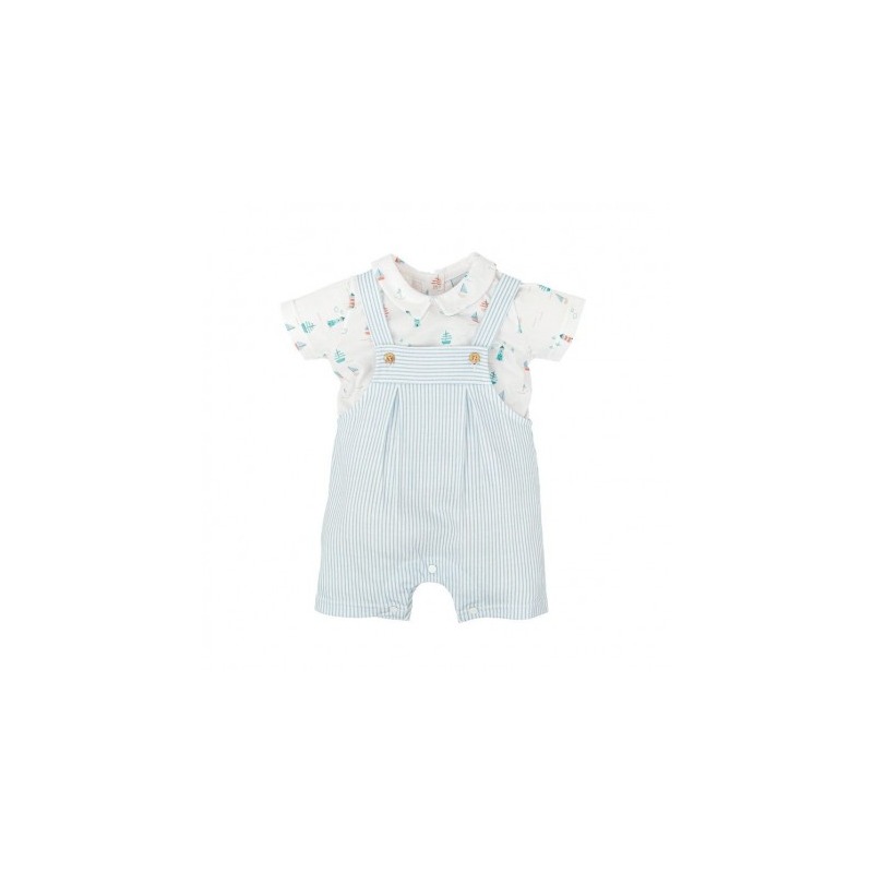 Conjunto peto mc bebe niño mirada Babidu