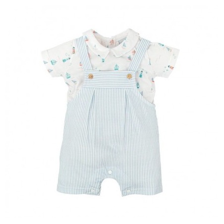 Conjunto peto mc bebe niño mirada Babidu