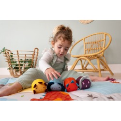 Dooballs - Juegos de 4 bolas de peluches - Amigos Dinos