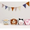 Dooballs - Juegos de 4 bolas de peluches - Granja
