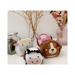Dooballs - Juegos de 4 bolas de peluches - Granja