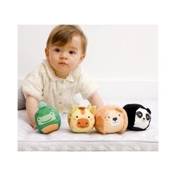 Dooballs - Juegos de 4 bolas de peluches - Jungla
