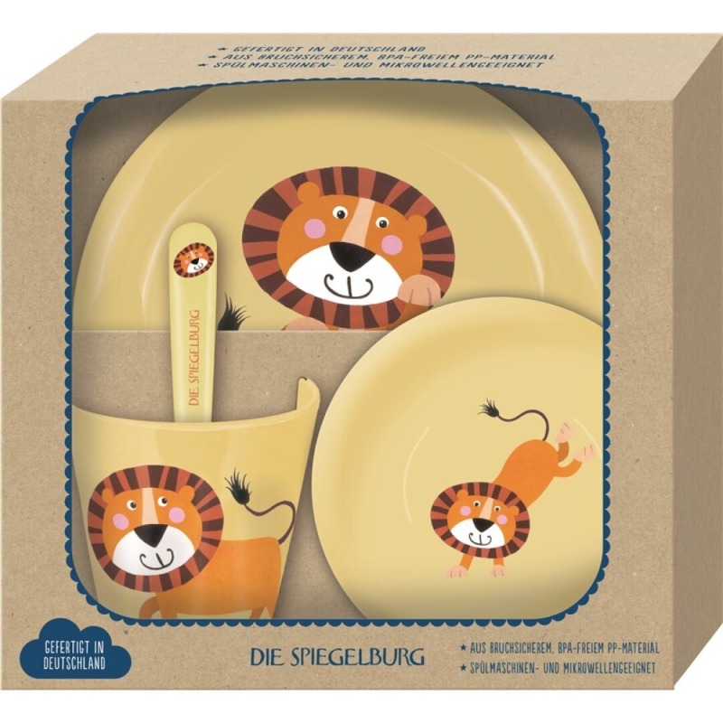 Set Vajilla de Regalo León Little Rascals