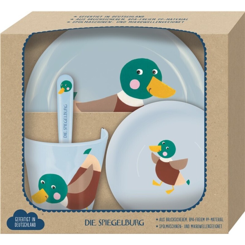Set Vajilla de Regalo Pato Little Rascals