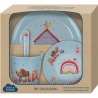Set Vajilla de Regalo Perro Salchicha baby Charms