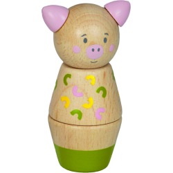Figuras para Enroscar de madera surtido Minis