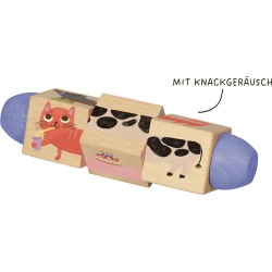Rompecabezas giratorio de madera Minis