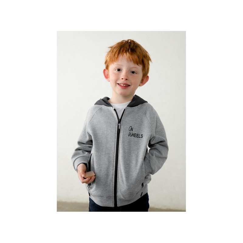 Sudadera cremallera capucha niño mayoral