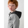 Sudadera cremallera capucha niño mayoral