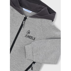 Sudadera cremallera capucha niño mayoral