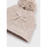 Conjunto gorro bufanda lazos niña mayoral