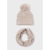 Conjunto gorro bufanda lazos niña mayoral