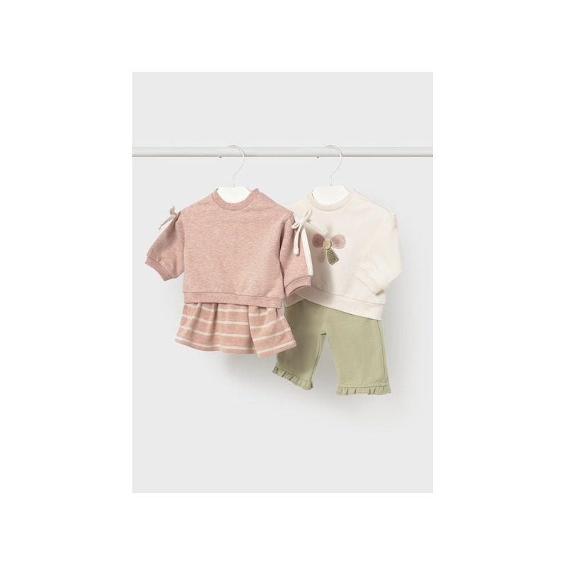 Conjunto punto 4 piezas bebe niña mayoral