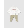 Conjunto polaina y camisera bebe niña mayoral