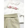 Conjunto polaina y camisera bebe niña mayoral