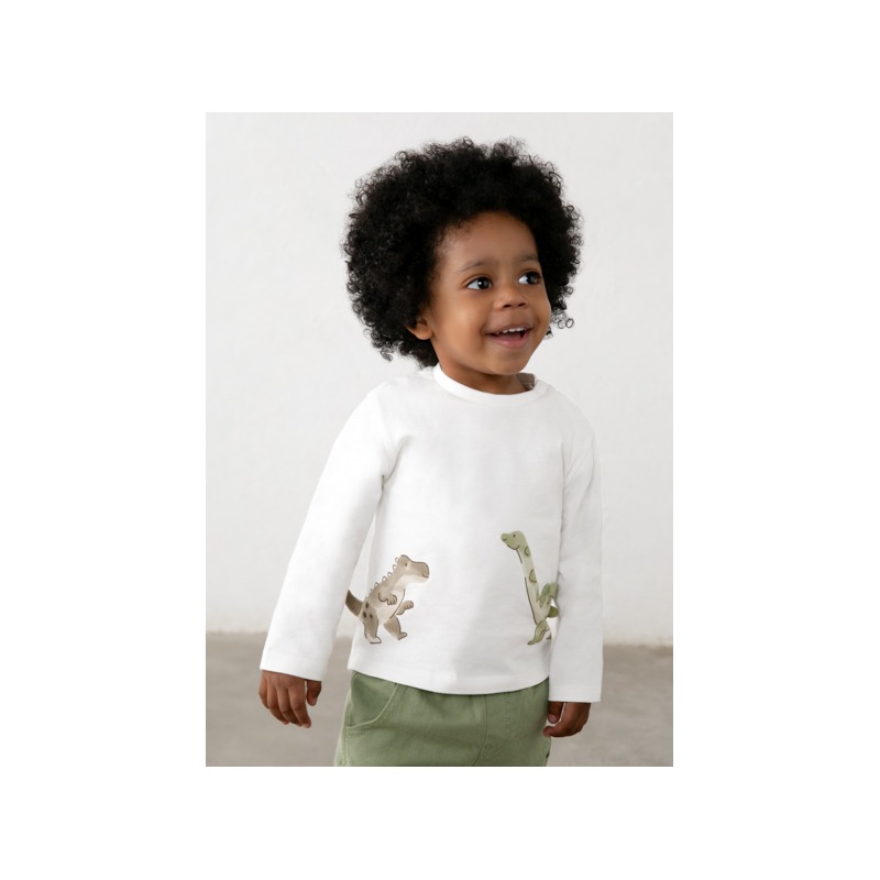 Camiseta dinosaurios bebé niño mayoral