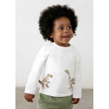 Camiseta dinosaurios bebé niño mayoral