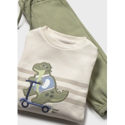 Chándal dinosaurio 2 pantalones bebé niño mayoral