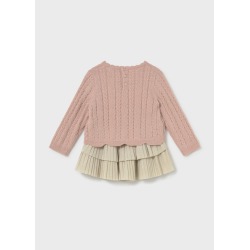Conjunto falda con jersey bebe niña mayoral