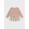 Conjunto falda con jersey bebe niña mayoral