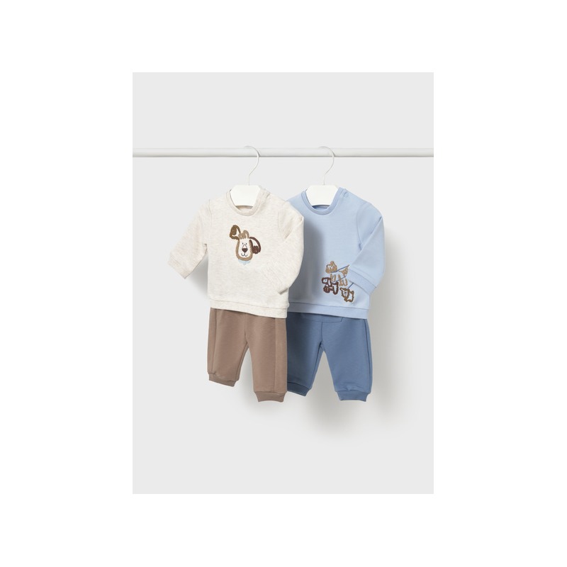 Conjunto 4 piezas perritos bebe niño mayoral