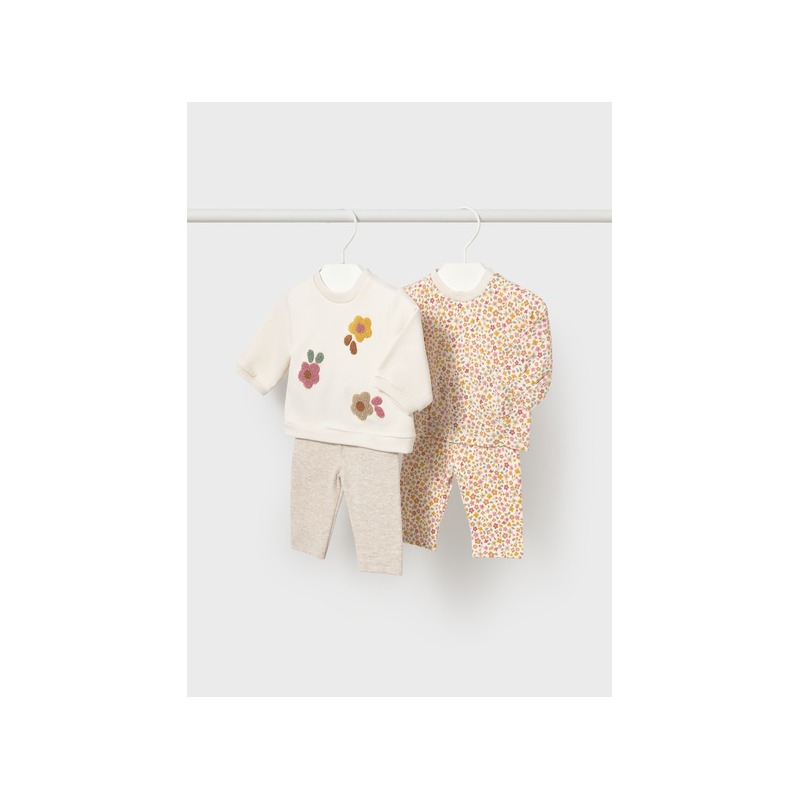 Conjunto 4 piezas bebe niña mayoral