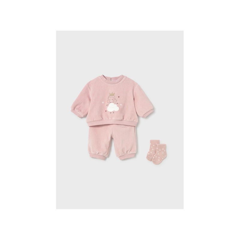 Chándal con calcetines bebe niña mayoral