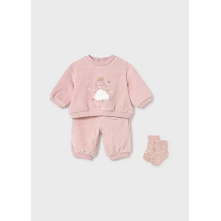 Chándal con calcetines bebe niña mayoral