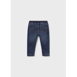 Pantalón vaquero jogger bebé mayoral