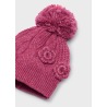 Conjunto gorro, bufanda, guantes flores niña mayoral