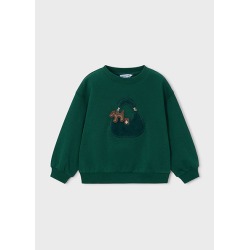 Sudadera perrito niña mayoral