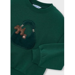 Sudadera perrito niña mayoral