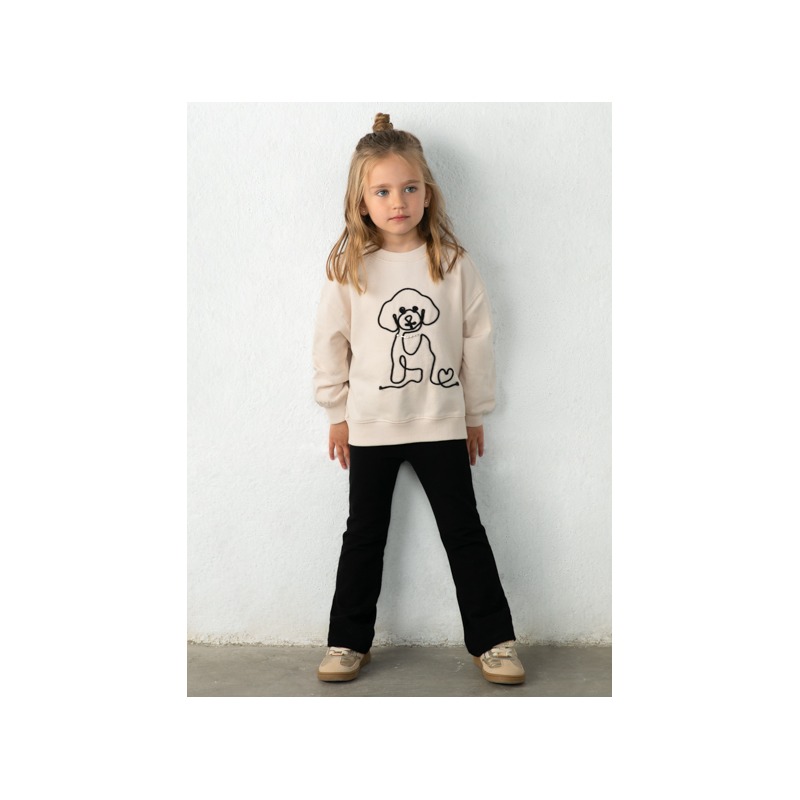 Conjunto legging y sudadera perro niña mayoral