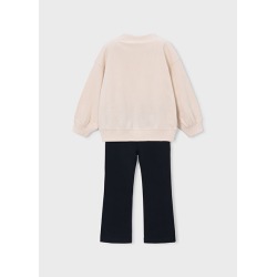 Conjunto legging y sudadera perro niña mayoral