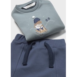 Chándal 3 piezas combinado bebe niño mayoral