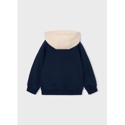 Sudadera cremallera capucha niño mayoral