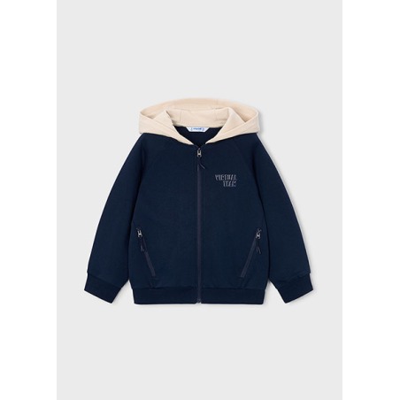 Sudadera cremallera capucha niño mayoral